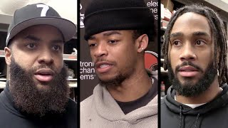 Browns players react to DC Joe Woods firing