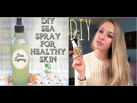 DIY Sea Salt Spray/Toner for Acne! DIY Sea Salt Spray/Toner for Acne!