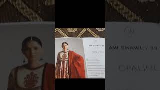 HUSSAIN REHAR - AW SHAWL - OPALINE | UNBOXING | OPENBOX