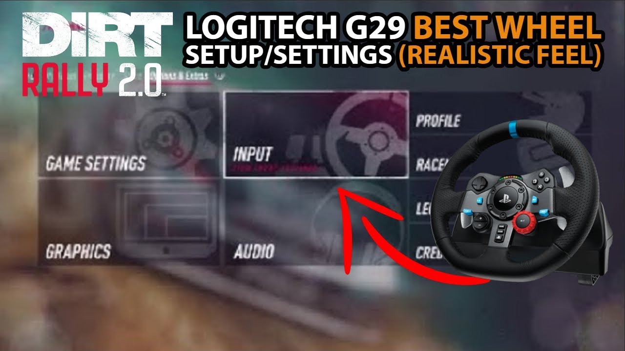 Dirt Rally 2.0 Logitech G29 Best Wheel Setup/Settings (Realistic Feel ...