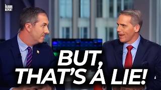 Watch Dem Get Angry as Republican Calmly Corrects His Lie Live On-Air