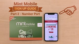 Mint Mobile Activation Guide \u0026 Number Port!