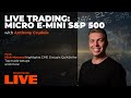 NinjaTrader Live: A CME Group's QuikStrike highlight. Plus, live trading with Anthony Crudele