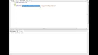 TSQL: How To Use A Try-Catch
