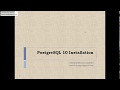 postgresql 10 installation using EDB software