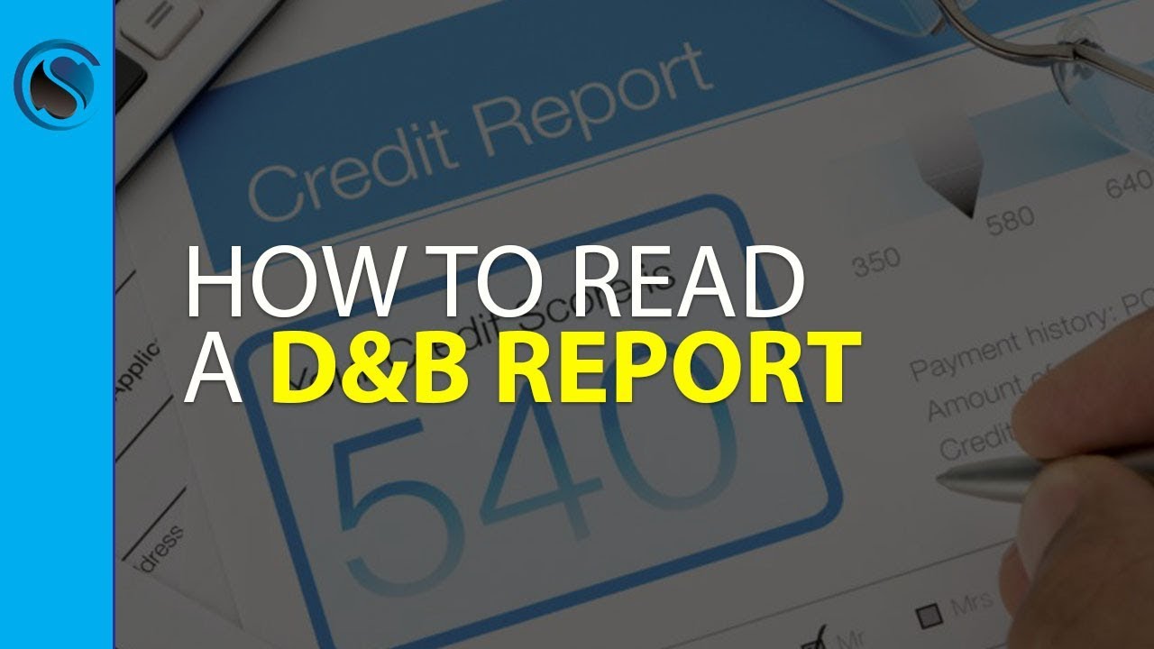 How To Read Your Dun & Bradstreet Business Credit Report LIVESTREAM ...