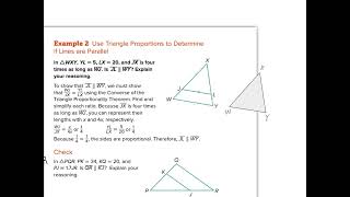 8-5 & 8-6 Triangle Proportions and Parts Notes (RCHS)