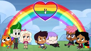 Happy Pride from Disney Channel 🌈 | Chibi Tiny Tales | @disneychannel