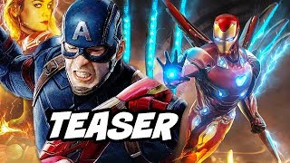 Avengers 4 Captain America Flashback Teaser Breakdown