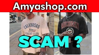 Amyashop com Reviews - SCAM or LEGIT ?