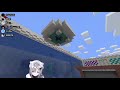 【minecraft】建築伝言ゲームする 両手に巨漢【花芽すみれ】