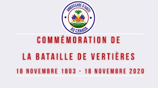 Commémoration de la bataille de Vertières