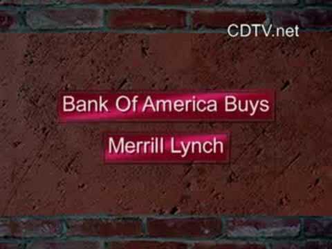 Bank Of America Corporation (NYSE: BAC) Buys Merrill Lynch - YouTube