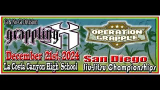 [Mat 6] Grappling X 12/21/2024 San Diego Jiu Jitsu Championships. Carlsbad, CA