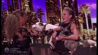 Sara Carson & Hero:  The Dog ACT Simon Cowell Fell in LOVE With! America's Got Talent 2017