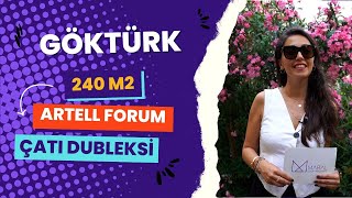 KW Team Maral'dan Göktürk Artell Forum Sitesi'nde 3 Teraslı Çatı Dubleksi