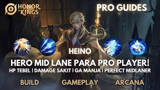 HEINO! Midlaner Jagoan Para Pro Player! Hero Ini Terlalu PERFECT Asli! | Honor of Kings Indonesia