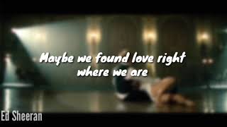 Ed Sheeran - Thinking Out Loud [Lyrics Video]
