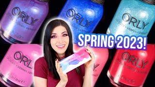Orly Hopeless Romantic Spring 2023 Nail Polish Collection Swatches and Review ||
