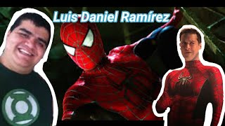 Tobey Maguire con la voz de Luis Daniel Ramírez en la película de Spider-man No Way Home / EMANEM13