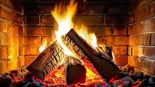 🔥 Relaxing Fireplace (24/7)🔥Fireplace with Burning Logs \u0026 Fire Sounds part 008