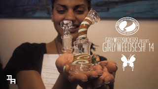 CANNABIS, GIRLS and GLASS in COFFEESHOP REPUBLIEK AMSTERDAM - GirlyWeedSesh 14