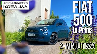 Ammattilehti koeajaa: FIAT 500 La Prima