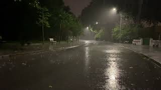 【雨の音】田舎の瓦屋根に降る雨音でぐっすり眠る【Nature Rain Sounds 】