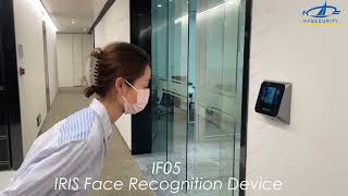 IF05 Iris Face Recognition Temperature Devide