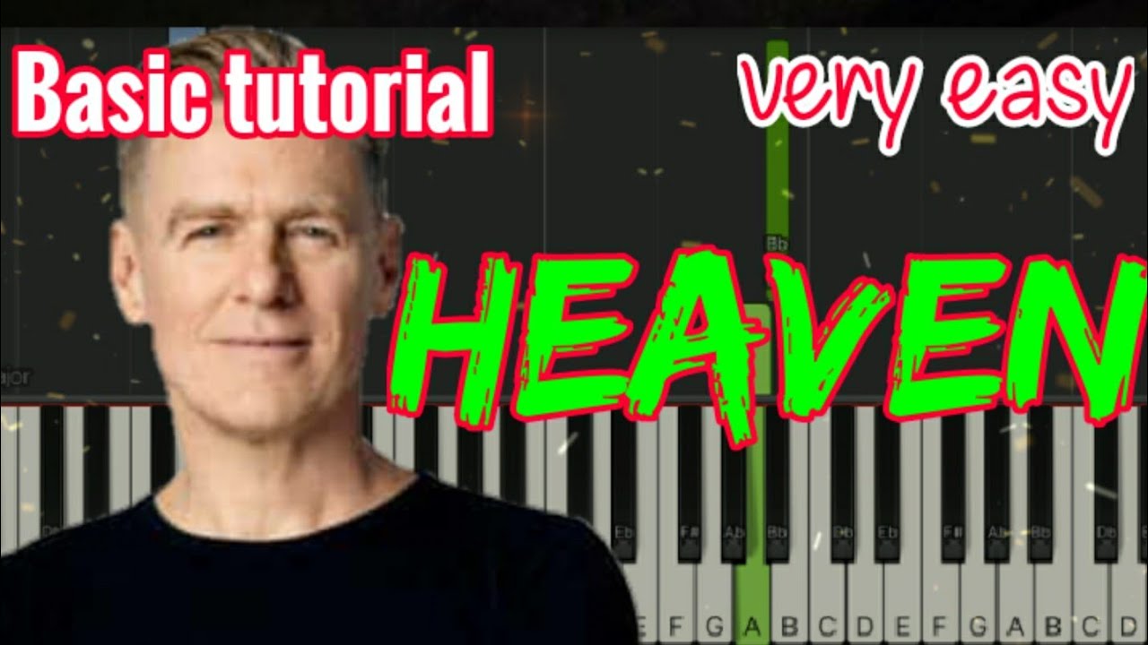 Heaven - Bryan Adams | Easy Piano - YouTube Music