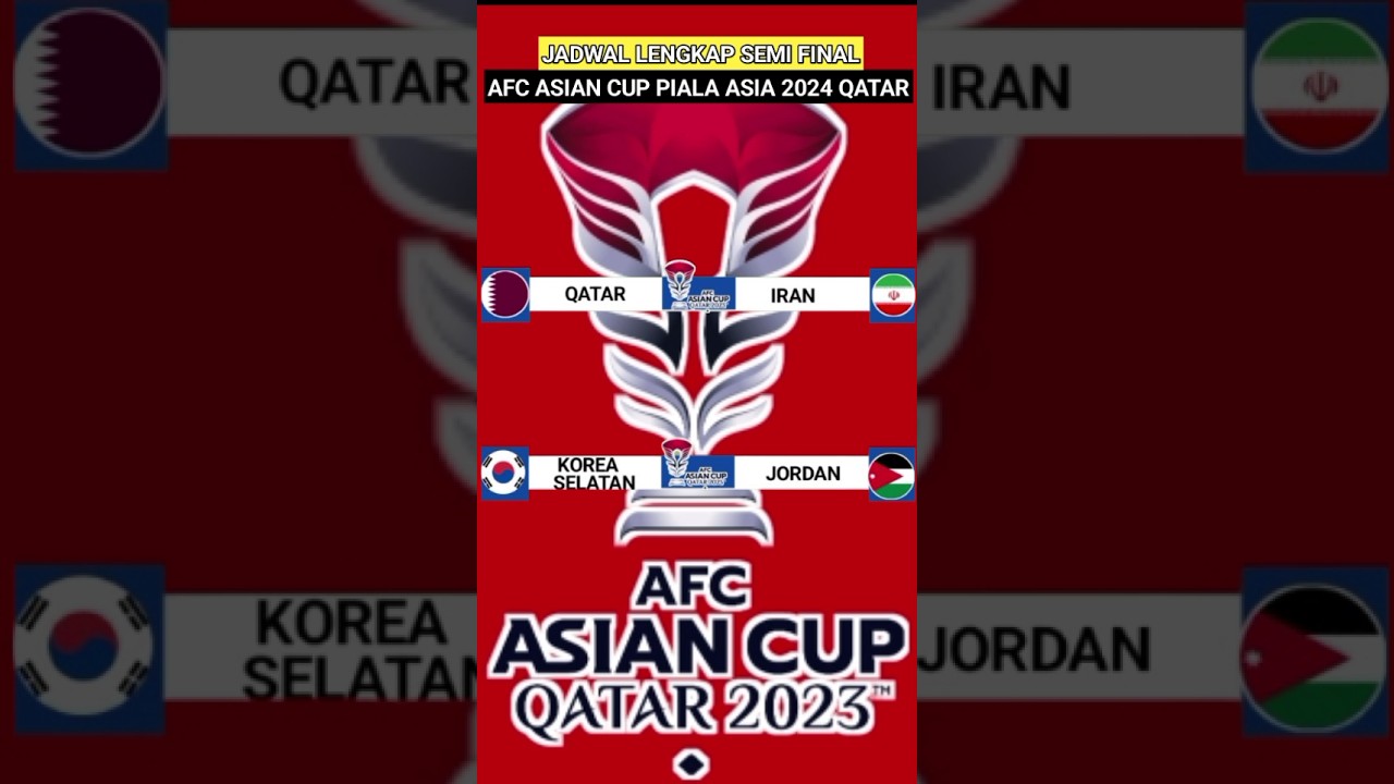 JADWAL PIALA ASIA SEMI FINAL 2024 #jadwalpialaasia #jadwalafc #short # ...