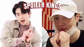 how got7 spoiled breath and last piece (ft. jinyoung imitating div2)