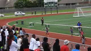 Karley Byers, Imani Marshall HTH 200m @ 2024 Mainland Meet