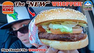 Burger King® NEW Whopper Review! 🍔❔| What Changes Did They Make And Is It Better?| theendorsement