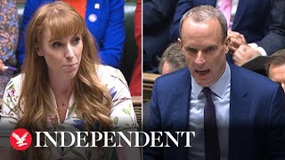 Full exchange: Angela Rayner grills Dominic Raab over bullying complaints at PMQs