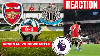 Arsenal vs Newcastle 4-1 Live Stream Premier League EPL Football Match Score Highlights Gunners FC