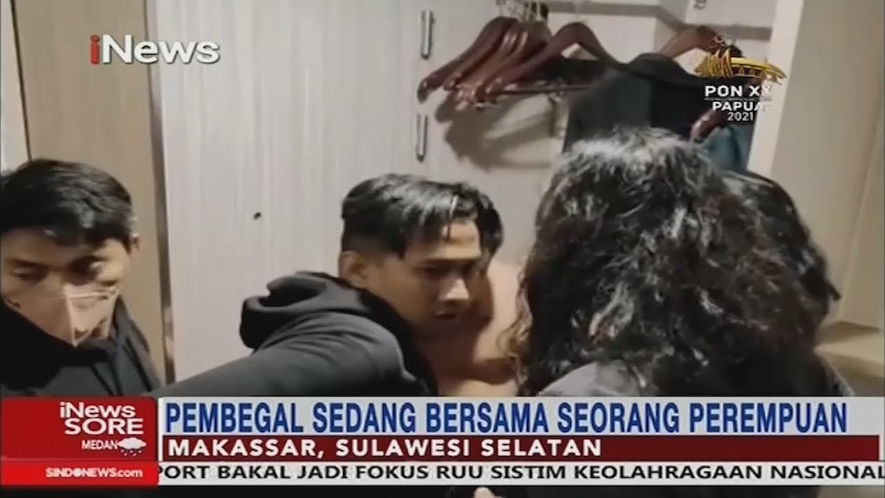 Polisi Tangkap Begal Sadis Bersama Perempuan Di Kamar Hotel Di Makassar ...