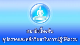 สมาธิ-อุปสรรคและหลักวิชชาในการปฏิบัติธรรม #ง่ายแต่ลึก3 (ภาพองค์พระผุด) [1080p]