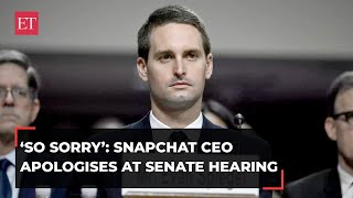 Snapchat CEO Evan Spiegel apologies to families at US Senate hearing, says 'he’s ‘so sorry...’