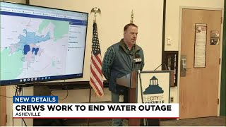 Asheville City officials provide update on water outage issue