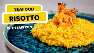 SEAFOOD SAFFRON RISOTTO