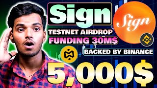 Sign Airdrop | sign Testnet airdrop | new testnet airdrop today | testnet airdrop today