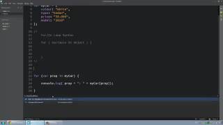JavaScript In Arabic #45 Loop For In