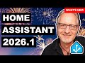 Home Assistant 2026.1: Small Update, Big Quality-of-Life Wins
