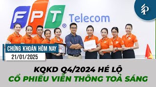 FPT Telecom báo lãi kỷ lục - Vn-Index lại giảm điểm | Chứng khoán hôm nay 21/1/2025