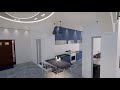 fancy two bedroom apartment interior design ባለ ሁለት መኝታ ከቅንጡ የቤተ ውበት ዲዛይን ጋር