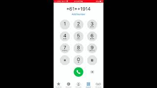 How to set iPhone voice mail ring time