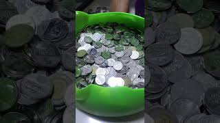 AMAZING COINS SAVINGS IN TWO YEARS 50k #trending #satisfying #youtubeshorts #viral #shorts