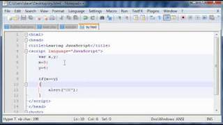 JavaScript Tutorial #9 if Intoduction