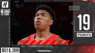 Rui Hachimura Full Highlights Wizards vs Nets (2019.07.08) Summer League - 19 Points!